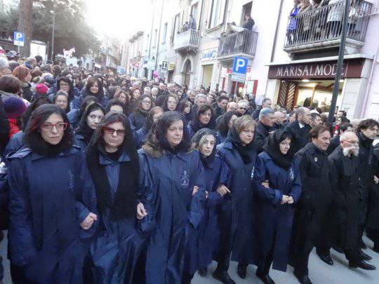 Teco Vorrei: i volti della processione