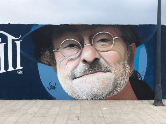 Il murales alle isole Tremiti