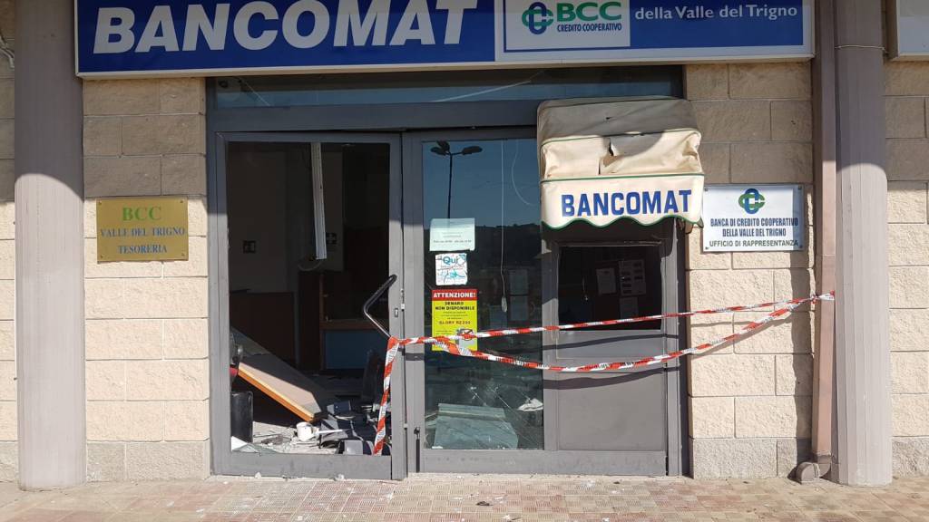 Assalto bancomat BCC Montenero