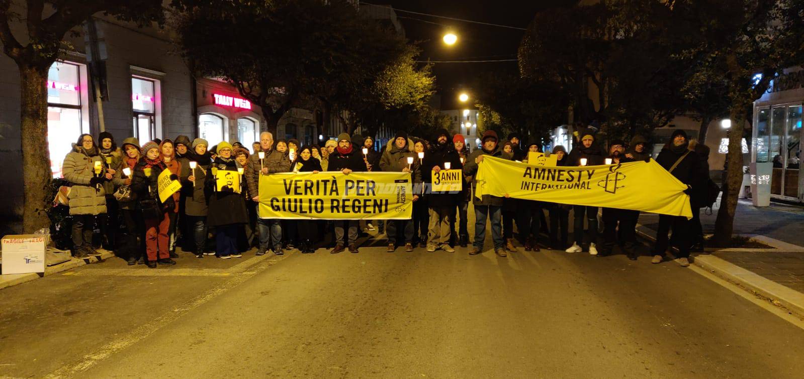 Fiaccolata Giulio Regeni