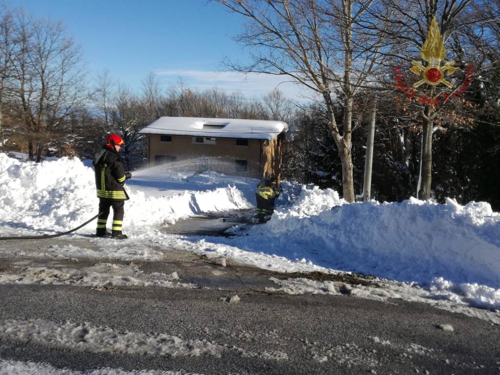 vigili del fuoco Isernia Gas