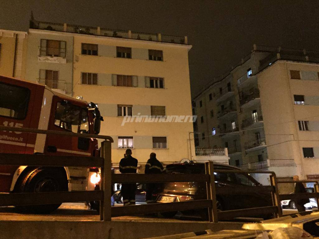 bomba Campobasso Carabinieri vigili del fuoco