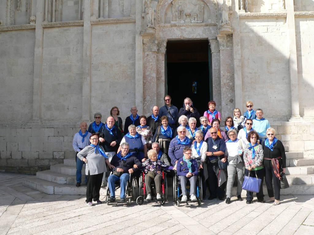 pellegrini in vista a Termoli