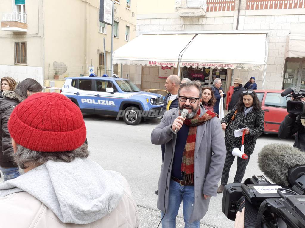 Protesta per la sanità pubblica