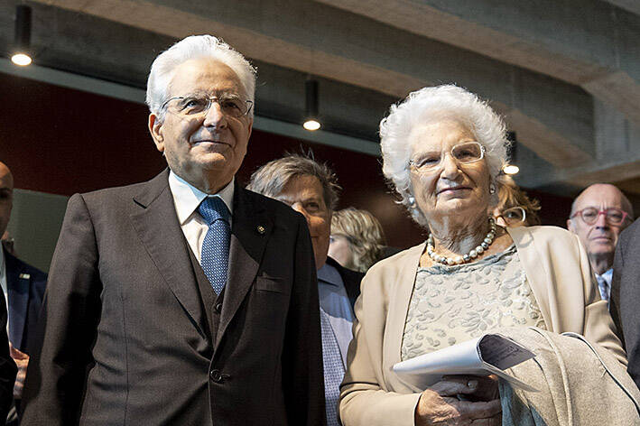 Liliana segre mattarella 