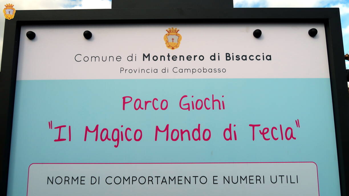 nuovo parco giochi montenero