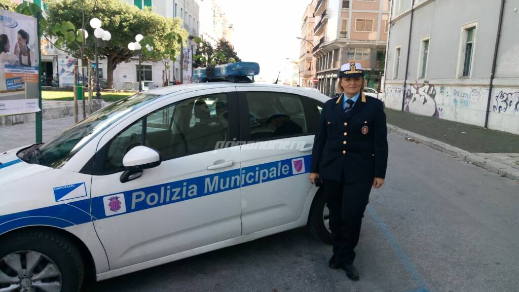 Polizia Locale vigili urbani Campobasso Giuseppina Starace
