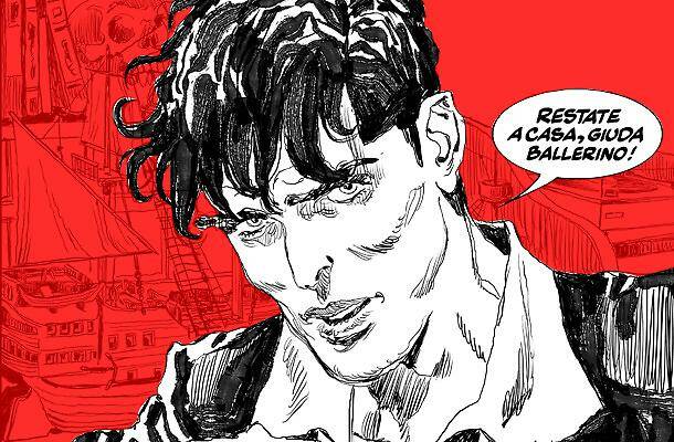 fumetto dylan dog coronavirus