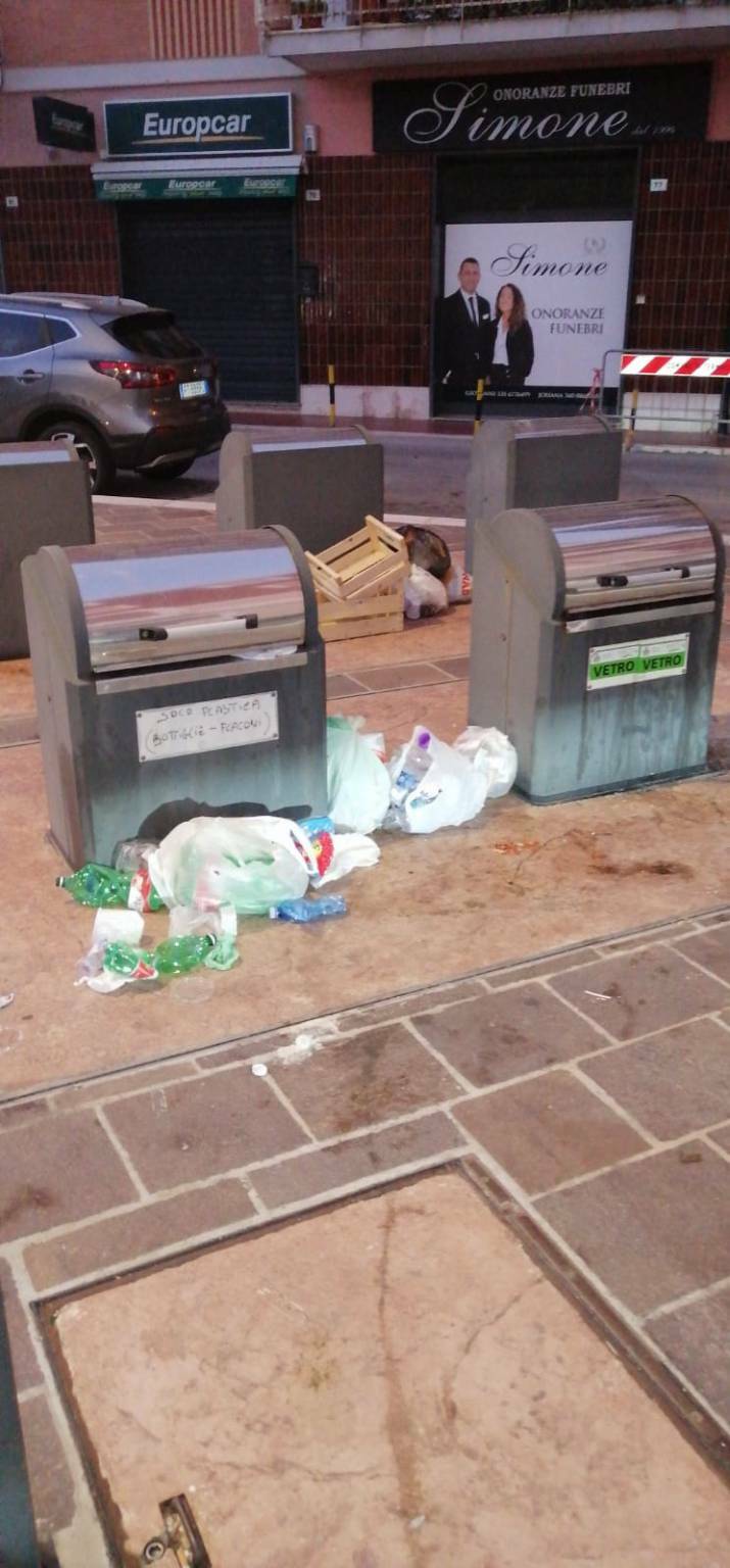 immondizia ecoisola stazione termoli