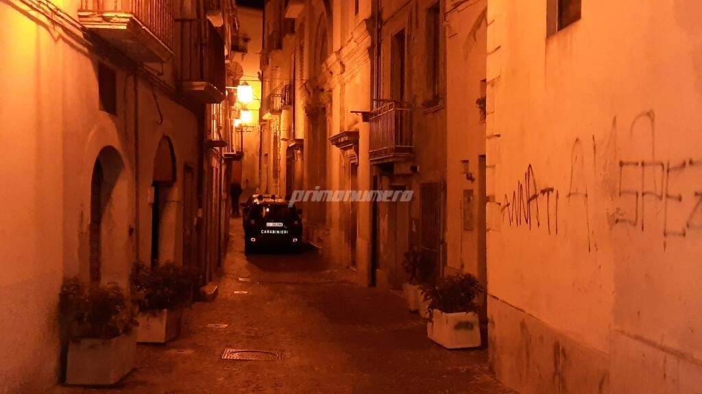 Campobasso centro storico carabinieri 