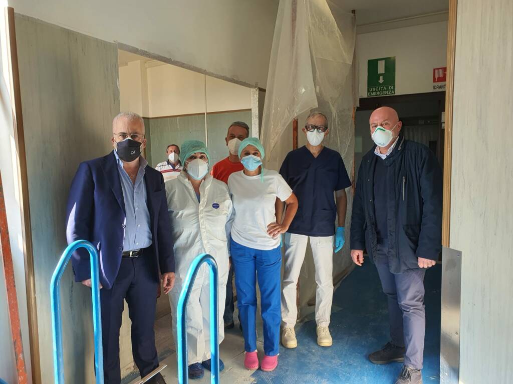 Florenzano lavori ampliamento Cardarelli