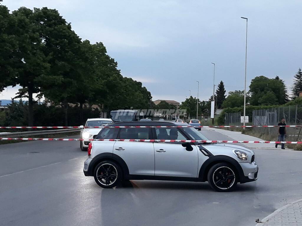 fuga di gas Campobasso traffico vigili del fuoco