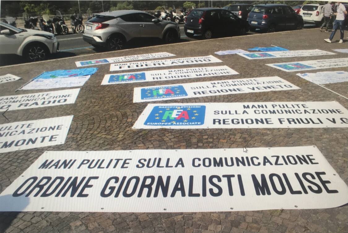 Cimino protesta ordine dei giornalisti