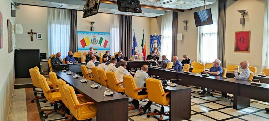 vertice interforze sicurezza comune termoli forze dell'ordine prefetto