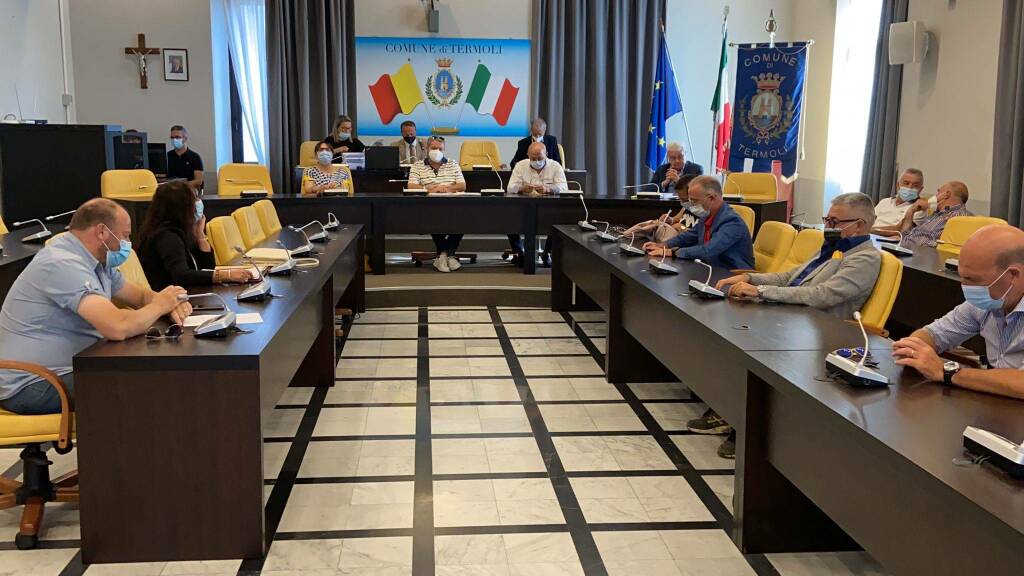 Consiglio comunale Termoli 30 luglio 2021