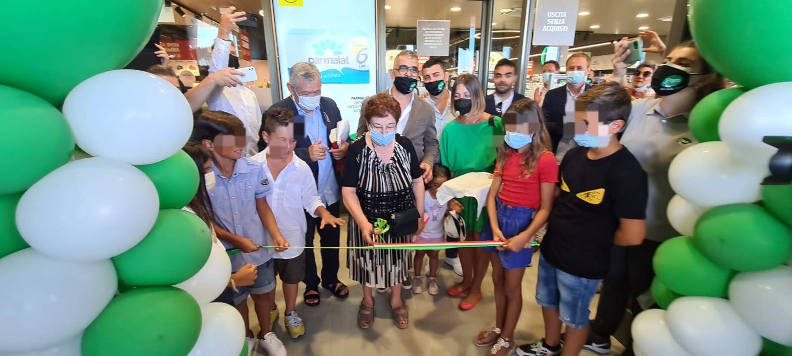 Inaugurazione supermercato Pam