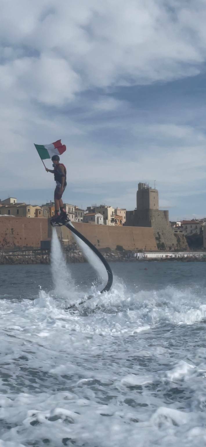 italia tricolore flyboard