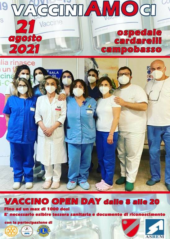 vaccini open day cardarelli
