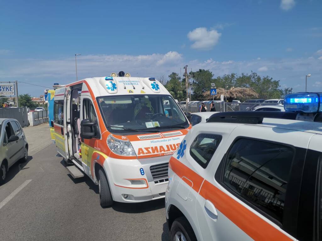 ambulanza misericordia termoli via corsica soccorsi