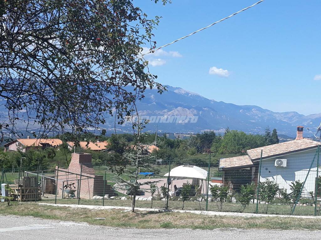 Monteverde di Vinchiaturo dopo gli incendi di agosto 