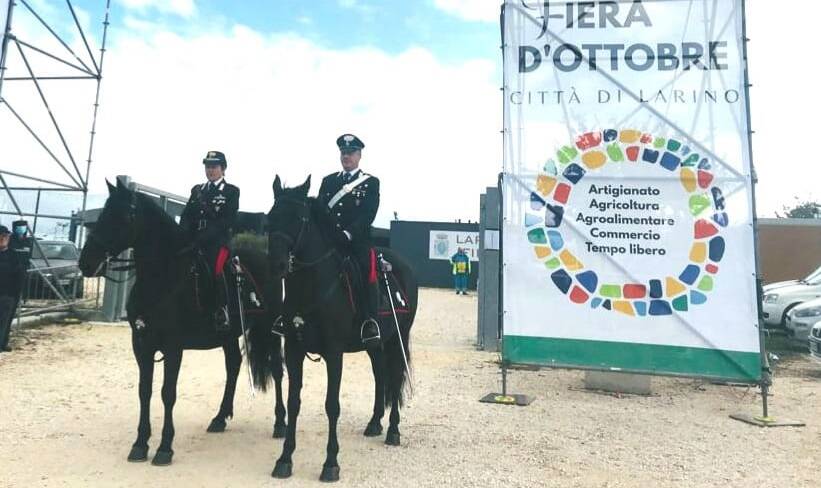 Carabinieri a cavallo