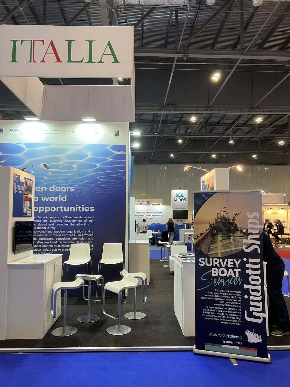 Guidotti ships fiera Londra