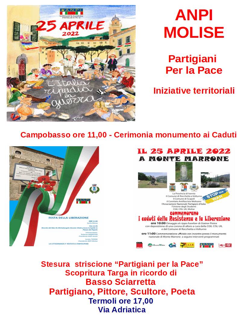 25 aprile 2022  anpi