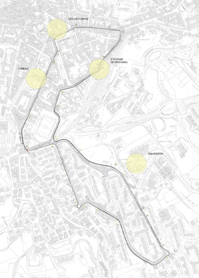 nuova pista ciclabile a Campobasso