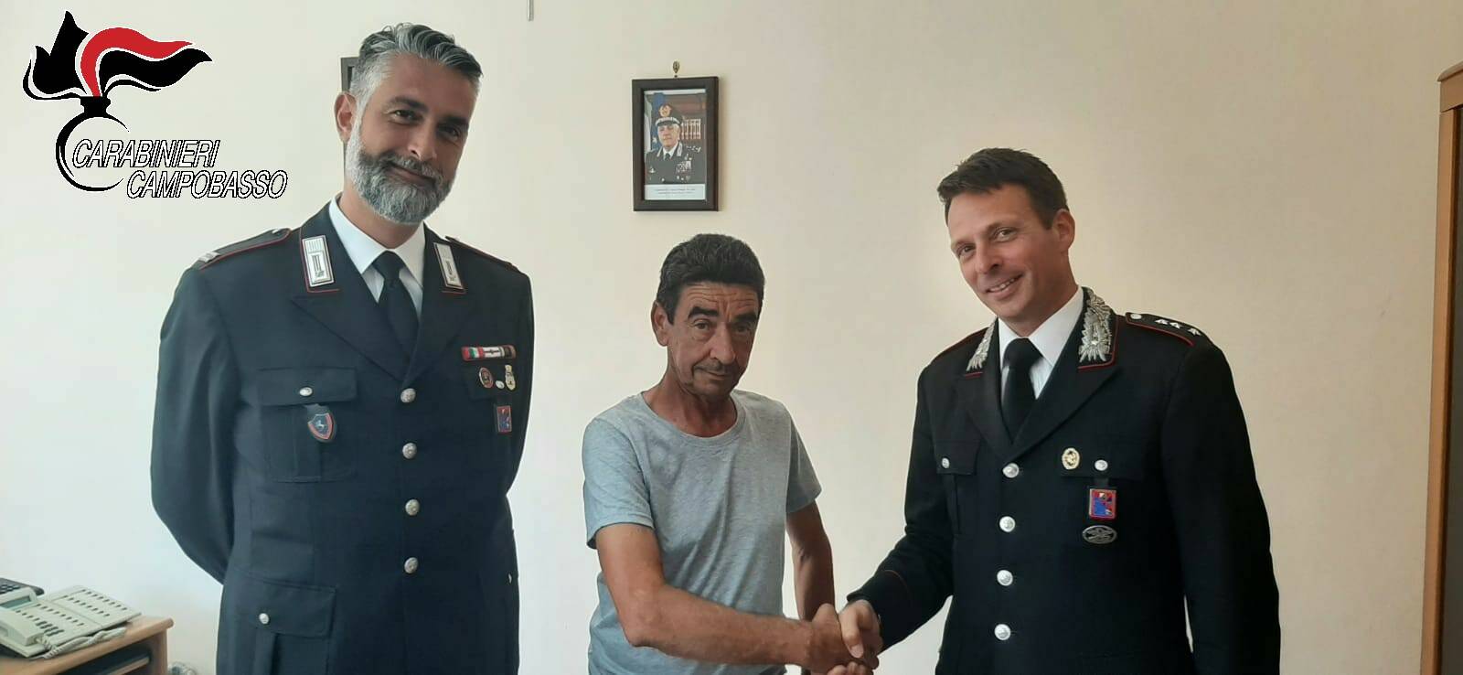 camionista salvato dai carabinieri