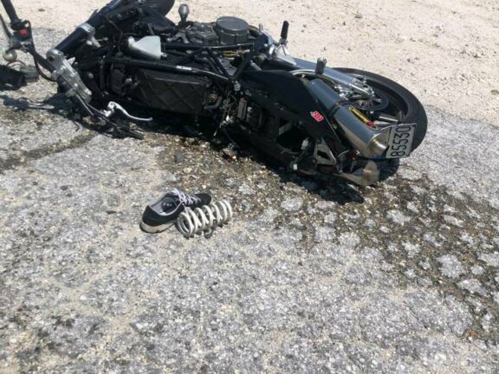 incidente moto sepino