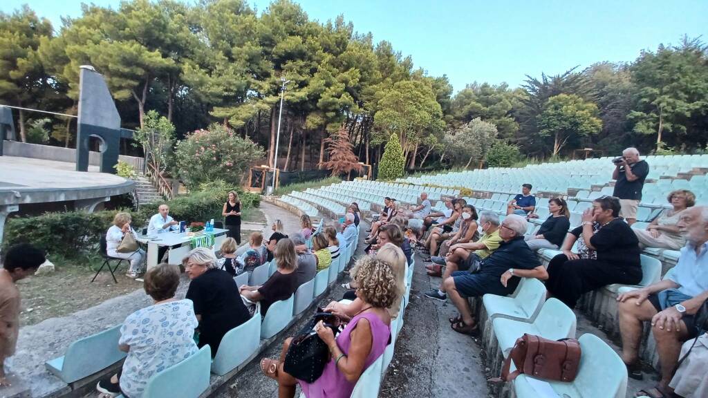 Carmine Abate con Fernanda Pugliese a Scrittori al Parco