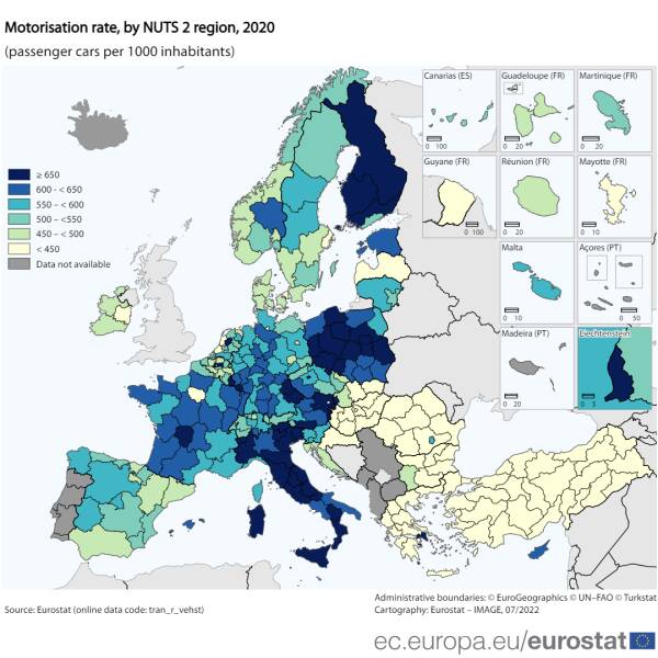 statistica auto eurostat