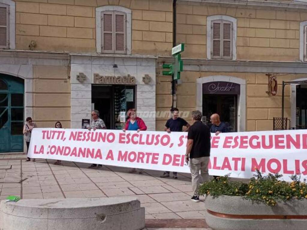 Protesta sanità 