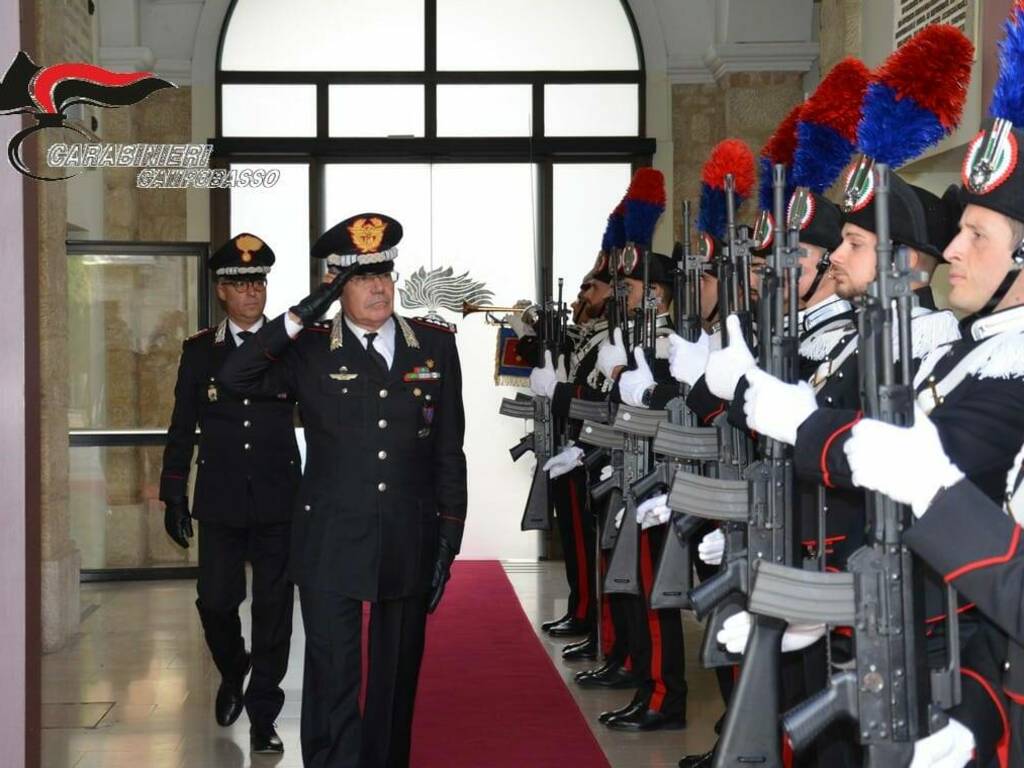 Il Generale Rispoli Visita Il Comando Provinciale Dei Carabinieri 