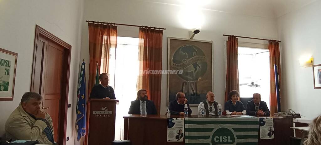 Convegno CISL San Giuliano del Sannio covid