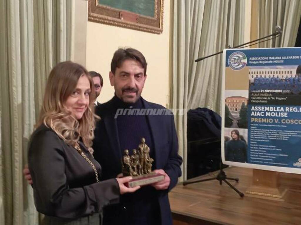 Silvana Marinaro e Francesco Farina Premio Cosco