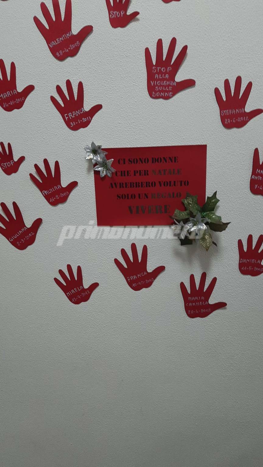 Albero di Natale in Tribunale per vittime violenza 