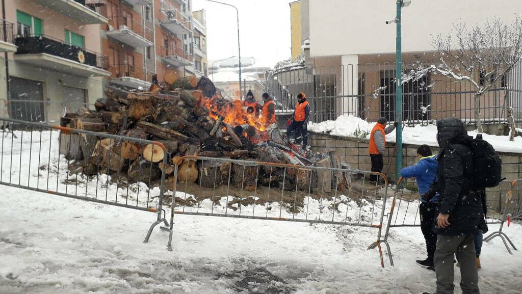 Fuoco Sant Antonio Abate