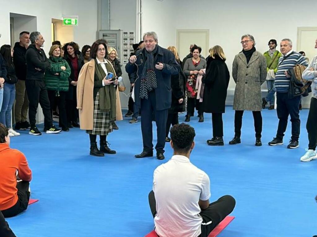 inaugurazione palestra istituto alberghiero termoli