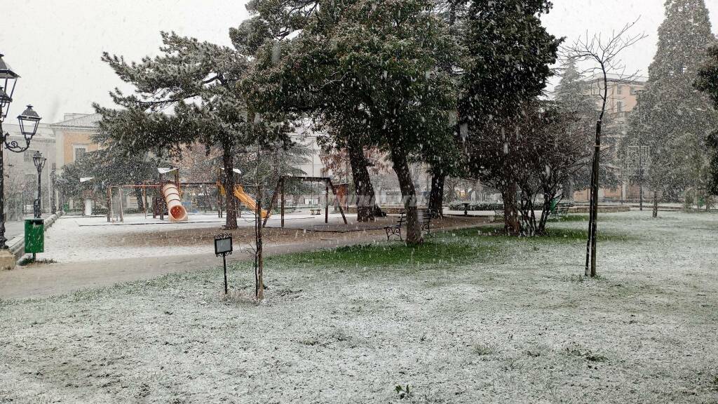 Neve a Campobasso 10 gennaio 2023