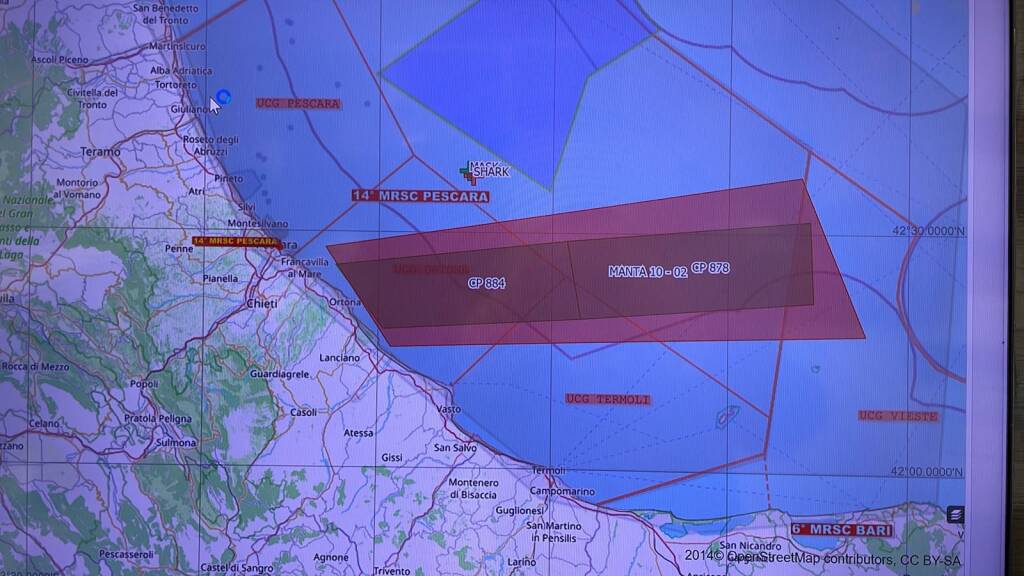 marinaio disperso mappa