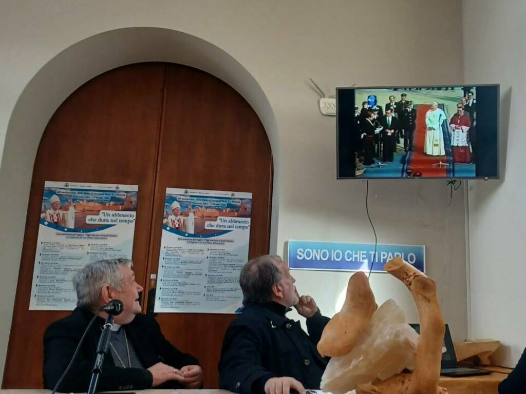 Udienza dal Papa per 40° anniversario visita Woytyla