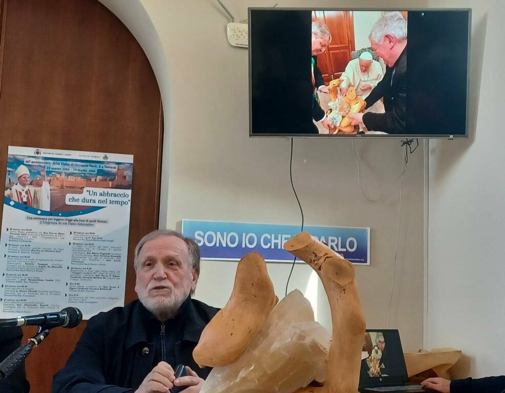 Udienza dal Papa per 40° anniversario visita Woytyla