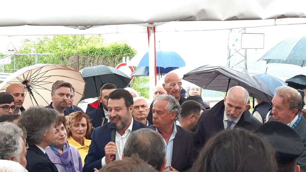 Salvini viadotto sente