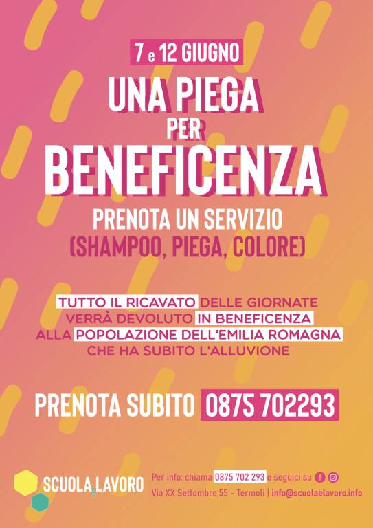 piega per benificenza