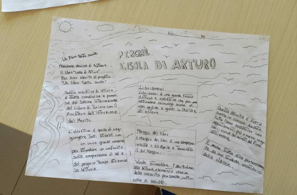 Al via “Un libro tante scuole” con “L'isola di Arturo”