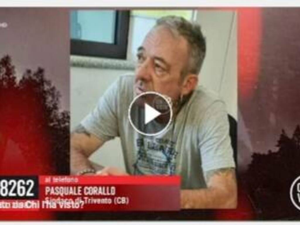 emiliano civico scomparso trivento chi l'ha visto