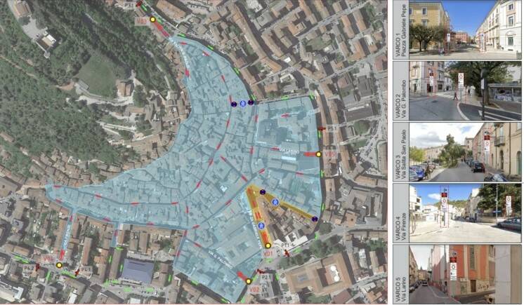 ztl campobasso mappa