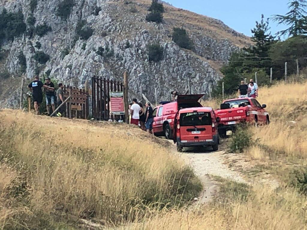 Soccorso alpino intervento roccamandolfi