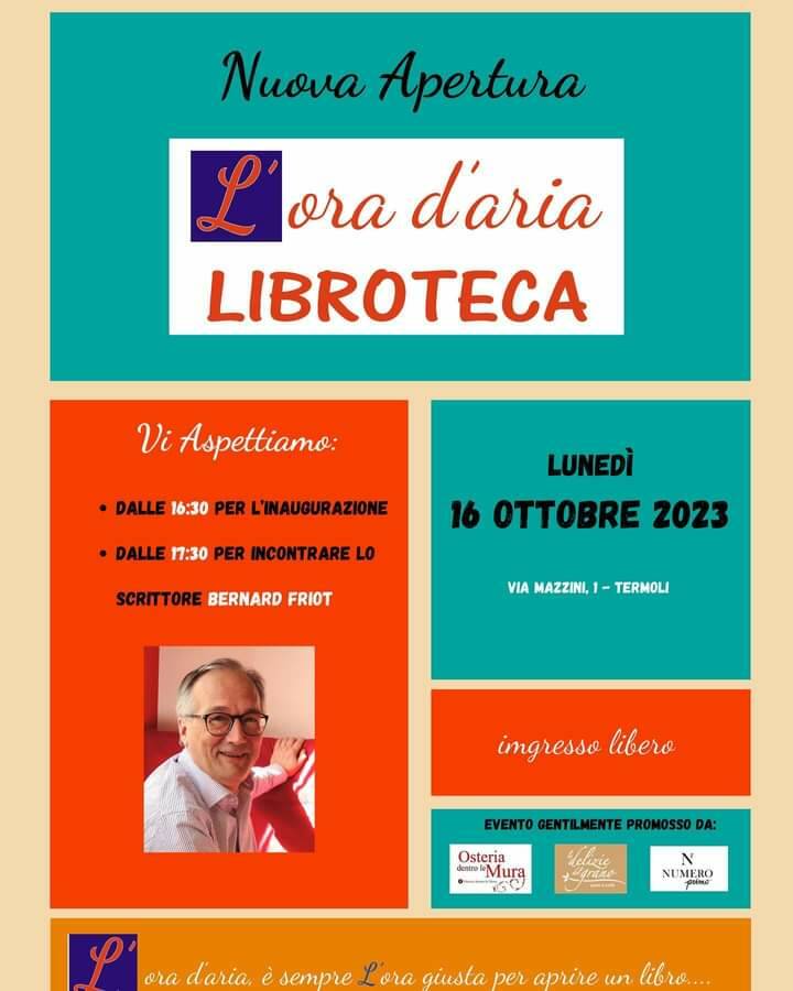 inaugurazione libroteca ora d aria